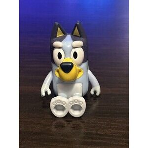 FIGURE Bluey & Friends BANDIT 3.5” Action Figure Poseable Toy Blue Heeler Dog
